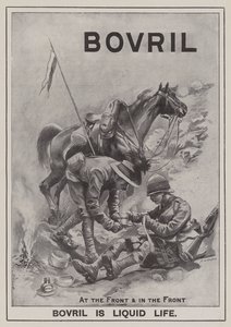 Mainos, Bovril (kaiverrus) tekijältä Frederick William Burton