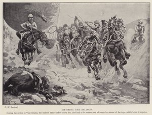 Ilmapallon poistaminen käytöstä (litho) tekijältä Frederick William Burton