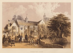 Horham Hall, Essex (akvatinta) tekijältä Frederick William Fairholt