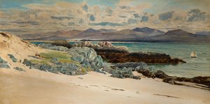 Snowdon ja Caernarvon Llanddwynin saarelta, 1917.