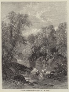 Walesin joen maisema
