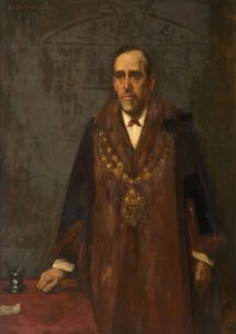 Jackson Brierleyn muotokuva, noin 1898-99 (Öljy kankaalle) tekijältä Frederick William Jackson