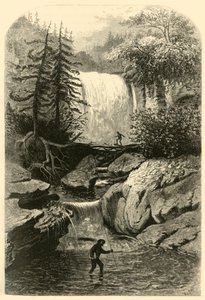 "Falls of the Blackwater", 1872. tekijältä Frederick William Quartley