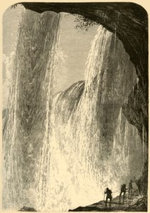 "Under the Falls, Canada Side", 1872.