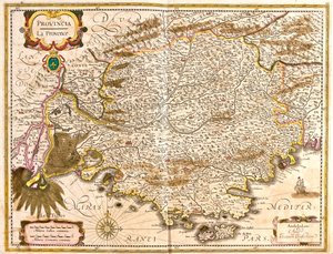 Provence, Ranska tekijältä Frederick de Wit