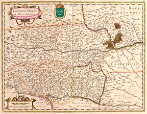 Rhône-Alpes, Ranska tekijältä Frederick de Wit