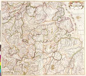 Schleswig-Holstein, Niedersachsen, Nordrhein-Westfalen, Saksa. tekijältä Frederick de Wit