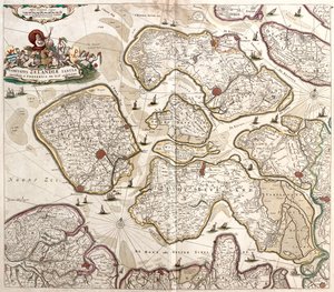 Zeeland, Alankomaat tekijältä Frederick de Wit