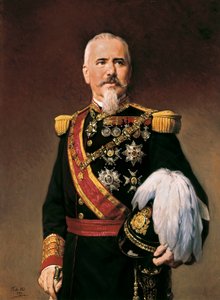 Muotokuva Arsenio Martinez Campos Antonista (1831-1900), espanjalainen poliitikko ja armeija, n. 1880 (öljy kankaalle) tekijältä Frederico de Madrazo