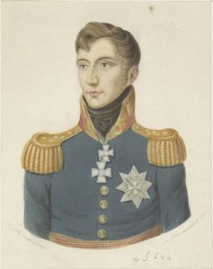 Alankomaiden kuninkaan Vilhelm II:n muotokuva