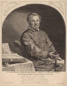 Jacob Cornelius tekijältä Frederik Hendrik van den Hove after Cornelis Visscher