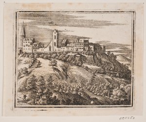 Vasemmalla on vuoristokaupunki