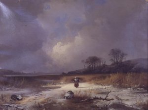 Talvimaisema tekijältä Frederik Rohde