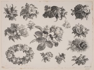 Acabat amb motius florals