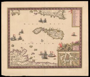 Insula Malta accuratißime Delineata Urbibus et Fortalitiis expressa (Maltan saaristo)