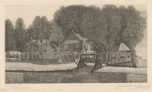 Polderhuis (alkuperäinen nimi esineessä) tekijältä Frederik van der Harst (signed by artist)