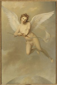 Cupidon - Cupid, kirjoittanut Westin, Fredric (1782-1862). Öljy kankaalle
