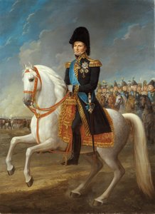 Muotokuva Jean Baptiste Jules Bernadottesta (1763-1844), Ranskan marsalkka, Ruotsin ja Norjan kuningas