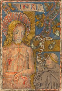 Surun mies fransiskaanin kanssa tekijältä French 15th Century