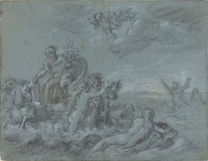 Neptunuksen voitto tekijältä French 18th Century