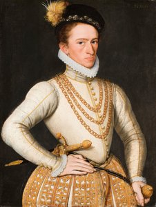 Tuntemattoman ranskalaisen aatelismiehen muotokuva, 1560