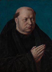 Muotokuva munkin rukouksessa. tekijältä French Painter