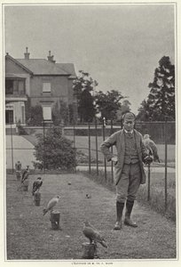 Haukkametsästäjä haukkansa kanssa tekijältä French Photographer