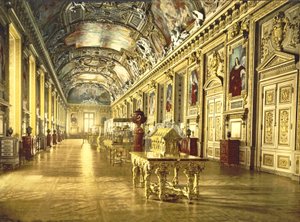 Galleria Louvressa, Pariisissa, 1890-1900 tekijältä French Photographer