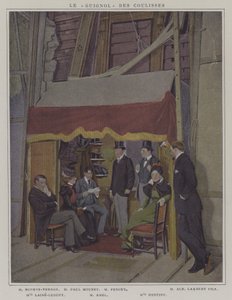 Näyttelijät Comedie-Francaisen siivissä (värikuva) tekijältä French Photographer