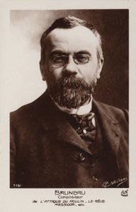 Alfred Bruneau, ranskalainen säveltäjä (1857-1934) tekijältä French Photographer
