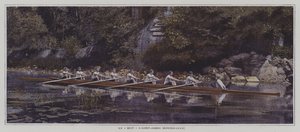 Kahdeksas Saint James Rowing Clubilla, Ranskassa (värikuva) tekijältä French Photographer
