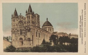 Angouleme, Charente, Saint-Pierren katedraali tekijältä French Photographer