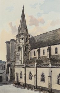 Auxerre, Saint-Euseben kirkko, N-sivujulkisivu tekijältä French Photographer