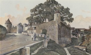 Avallon, vanhat linnoitukset tekijältä French Photographer