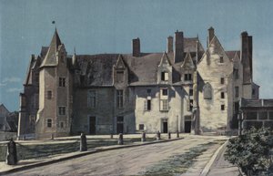 Bauge, Chateau (kaupungintalo ja santarmi), yhdessä aukiolla tekijältä French Photographer
