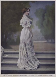 Berthe Bady Paulan roolissa The Second Mrs Tanqueray -elokuvassa (värillinen kuva)