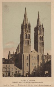 Caen, Saint Etiennen kirkko tekijältä French Photographer
