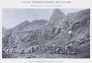 Panaman valtamertenvälinen kanava, Chagres Valley Works (m/w kuva) tekijältä French Photographer