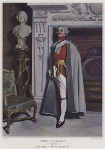 Charles le Bargy Christian VII:nä Struenseessa (värillinen kuva) tekijältä French Photographer
