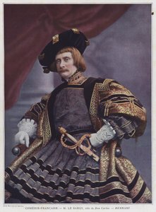 Charles le Bargy Don Carlosina Hernanissa (värillinen kuva)