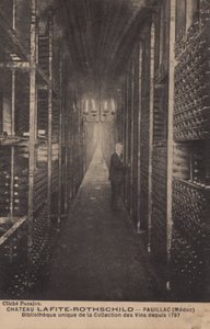 Chateau Lafite-Rothschild, Pauillac, Medoc, Viinikokoelma vuodesta 1797 lähtien tekijältä French Photographer