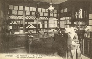 Suklaakauppa, 92 Rue Denfert-Rochereau, Pariisi (m/v kuva) tekijältä French Photographer