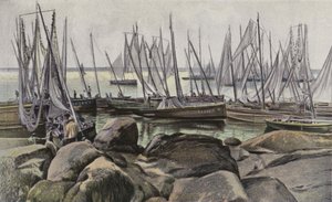 Concarneau, Sardiini kalastusalukset tekijältä French Photographer