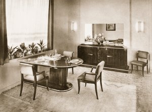 Ensembles Mobiliersin ruokasali, pubi. 1937. tekijältä French Photographer