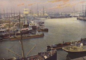 Dunkerque, Näkymä satamaan tekijältä French Photographer