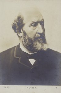 Emile Augier (1820-1889), ranskalainen näytelmäkirjailija tekijältä French Photographer