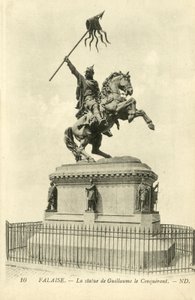 Falaise, William Valloittajan patsas, ND tekijältä French Photographer