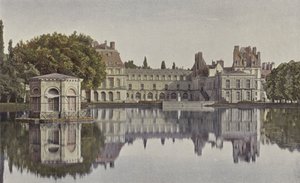 Fontainebleau, palatsi, Karppilammen näkymä tekijältä French Photographer