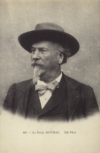 Frederic Mistral (1830-1914), ranskalainen runoilija ja oksitaanin kielen sanakirjailija tekijältä French Photographer