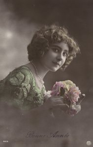 Tyttö kimpun kanssa tekijältä French Photographer